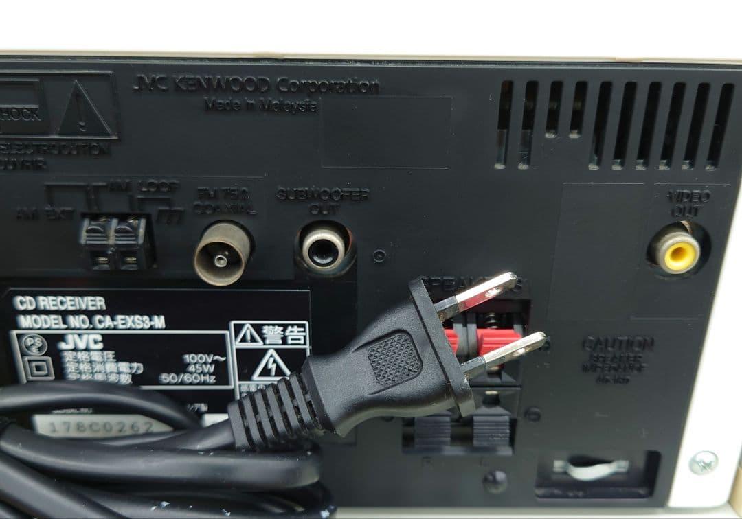 ◆◆JVC・Victor　CA-EXS3-Mコンパクトコンポーネントシステム