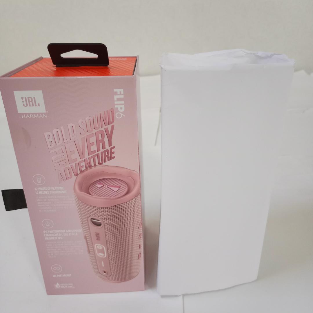 JBL FLIP 6 ピンク ブルートゥーススピーカー 未開封品