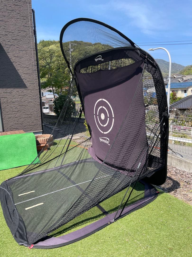 スポーニア ゴルフネット 大型 ターゲット付き