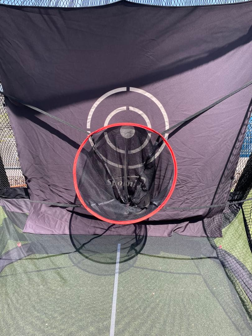 スポーニア ゴルフネット 大型 ターゲット付き