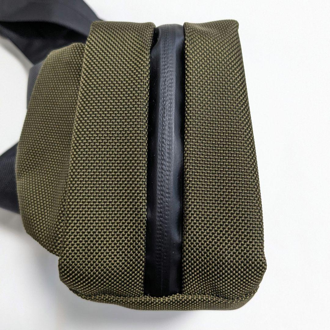 カワニシカバン　lauff​　ラフ　コーデュラ　カーキ　ボディバック　ナイロン