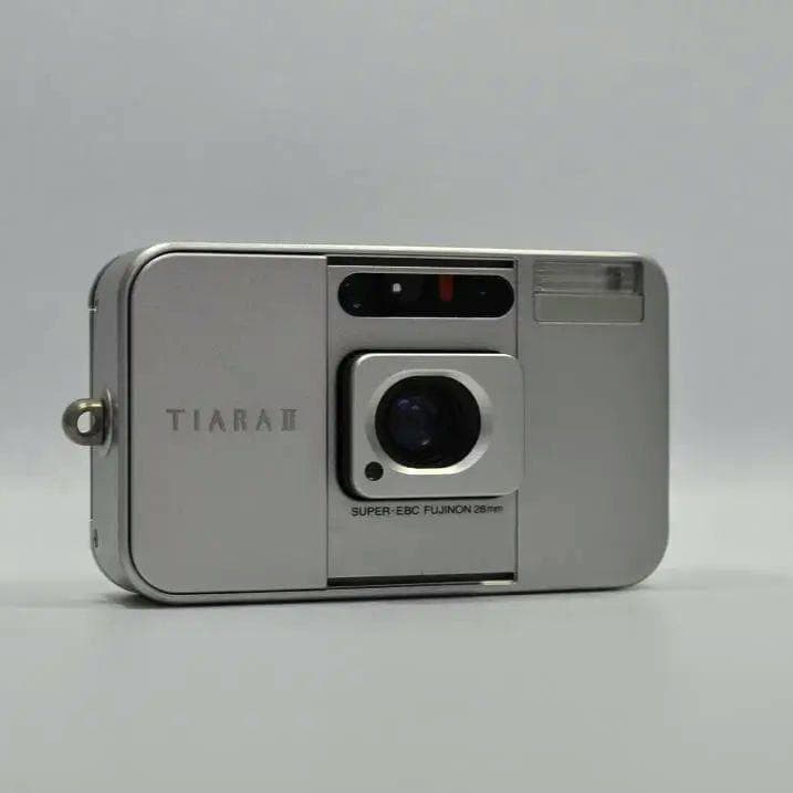 【動作ＯＫ、美品】FUJIFILM TIARA II CARDIA mini