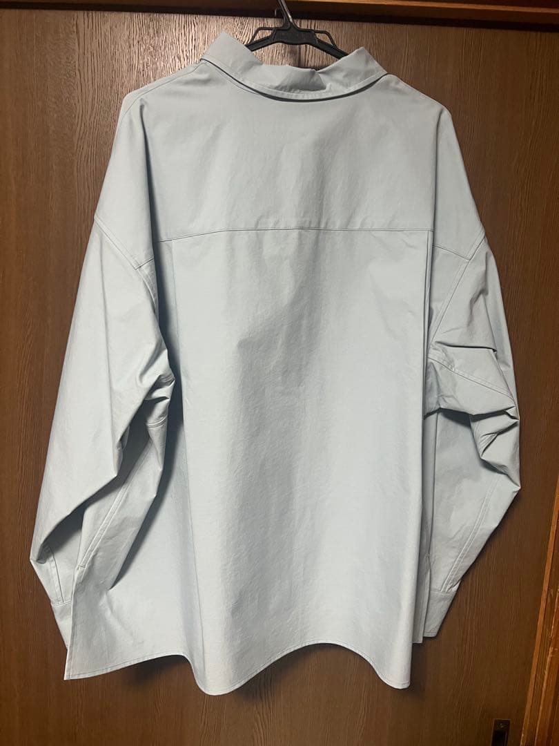 carorie CLEAN TECH TWILL SHIRT 水色　Lサイズ