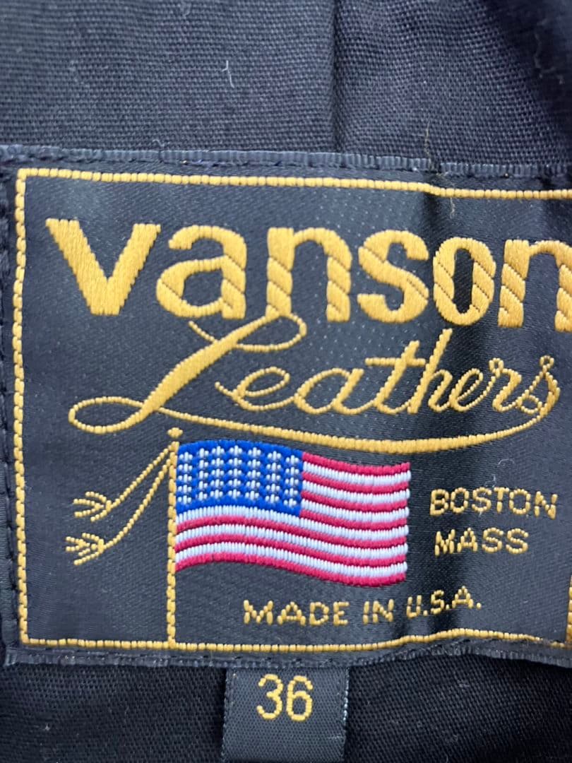 vanson c2c2d　ライダースジャケット