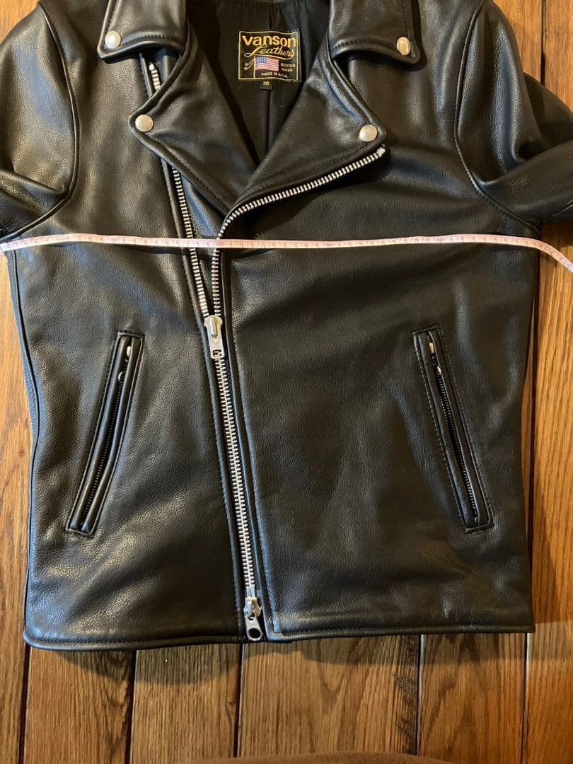 vanson c2c2d　ライダースジャケット
