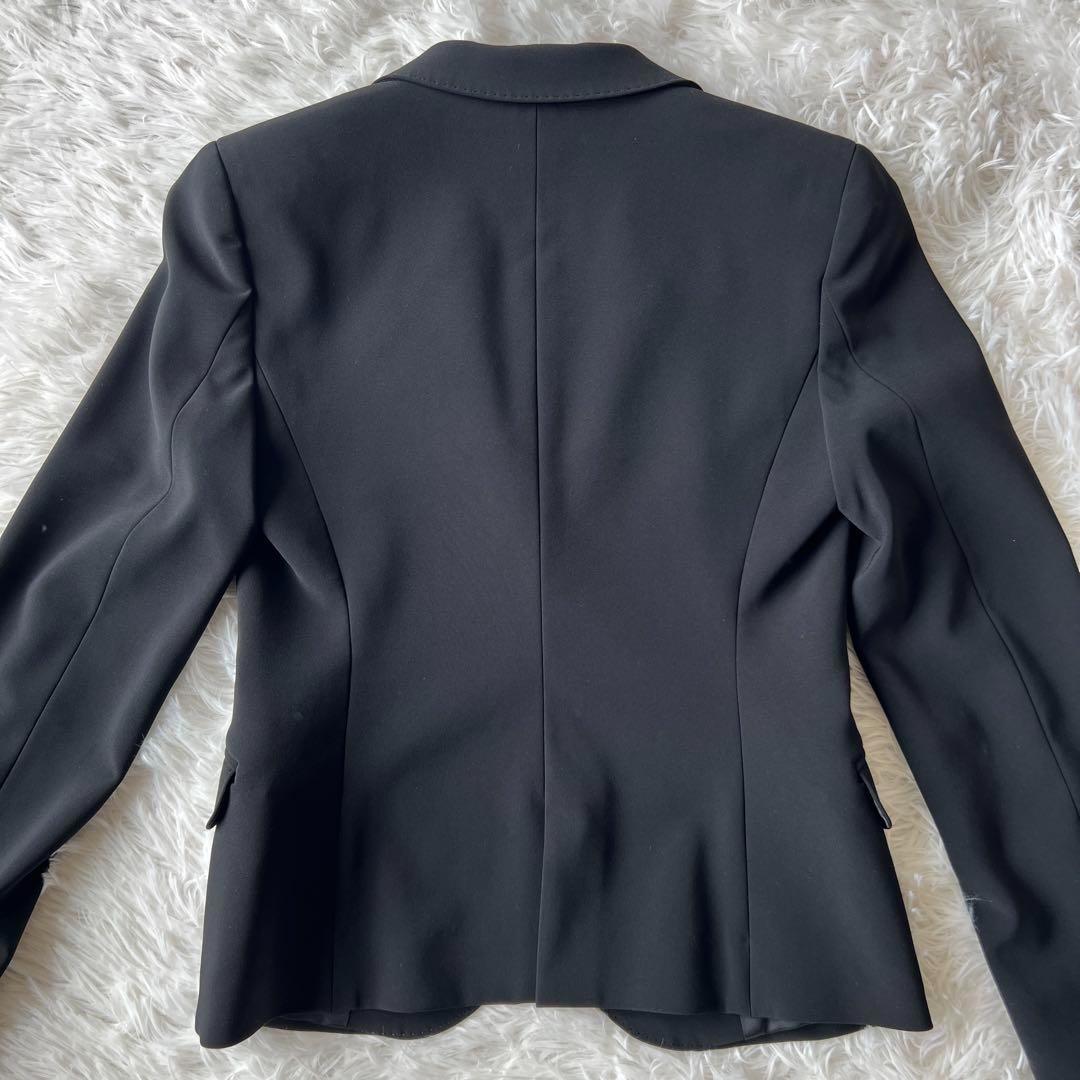 23区 パンツスーツ 希少サイズ 32 XXS ブラック フォーマル ビジネス