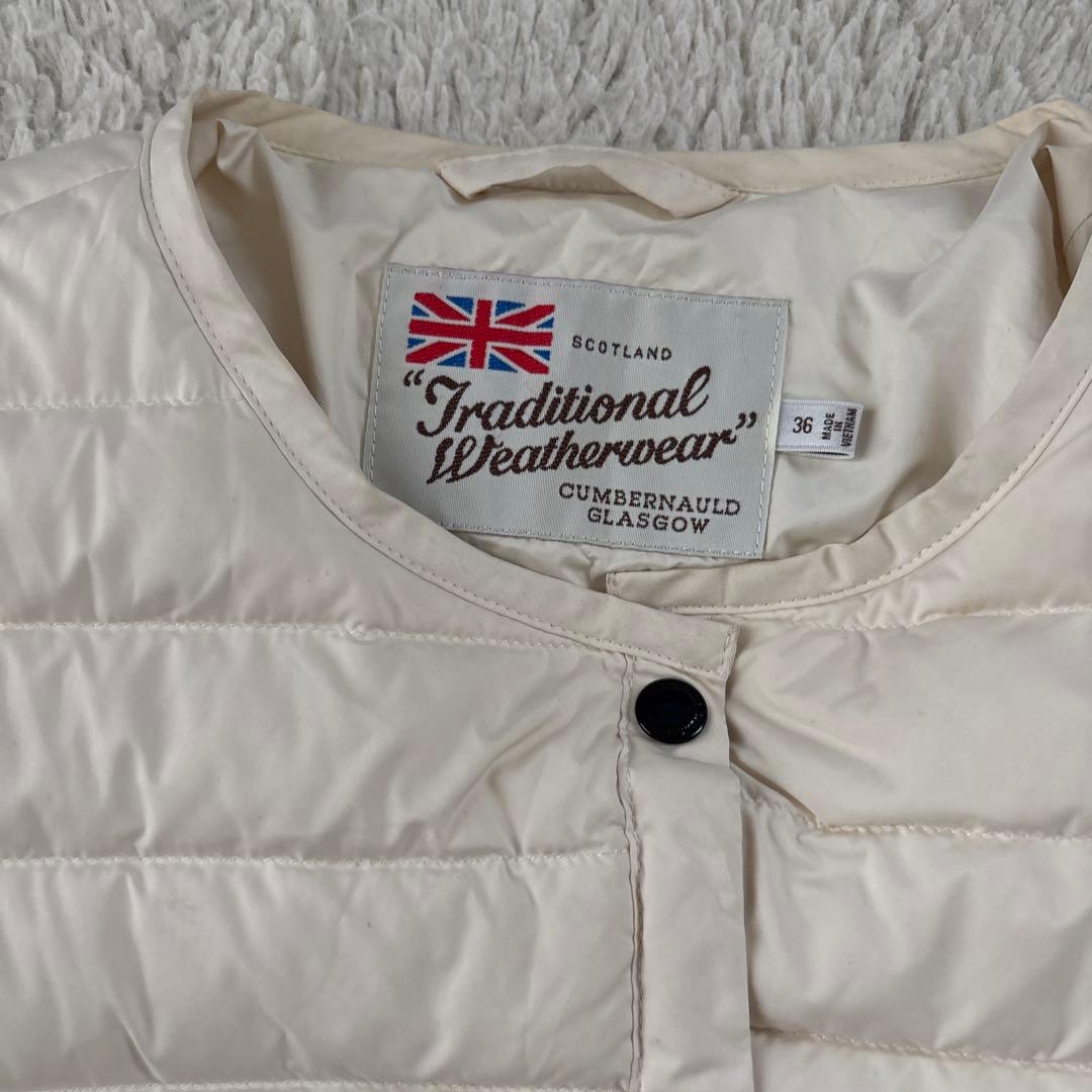 Traditional Weatherwear ダウンジャケット 36アイボリー