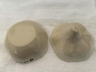 【LE CREUSET】ルクルーゼ　ミニガーリックココット　ホーロー　小鍋　鋳物