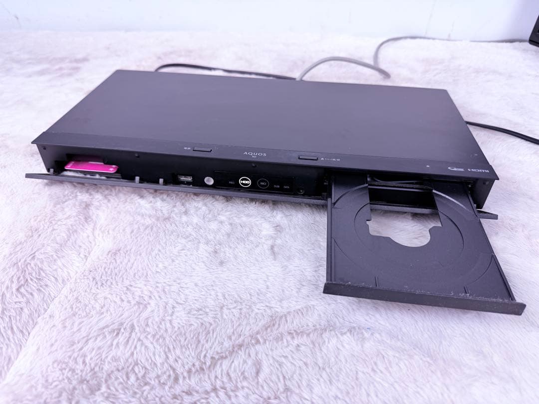 美品♪シャープ 1TB 2番組同時録画 ブルーレイレコーダー 2B-C10DW1