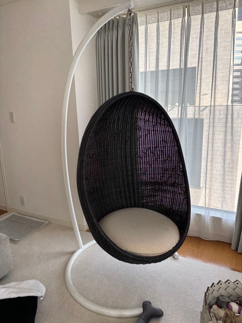 ヤマカワラタン　ハンギングチェア　室内用 週末価格！値下げ！