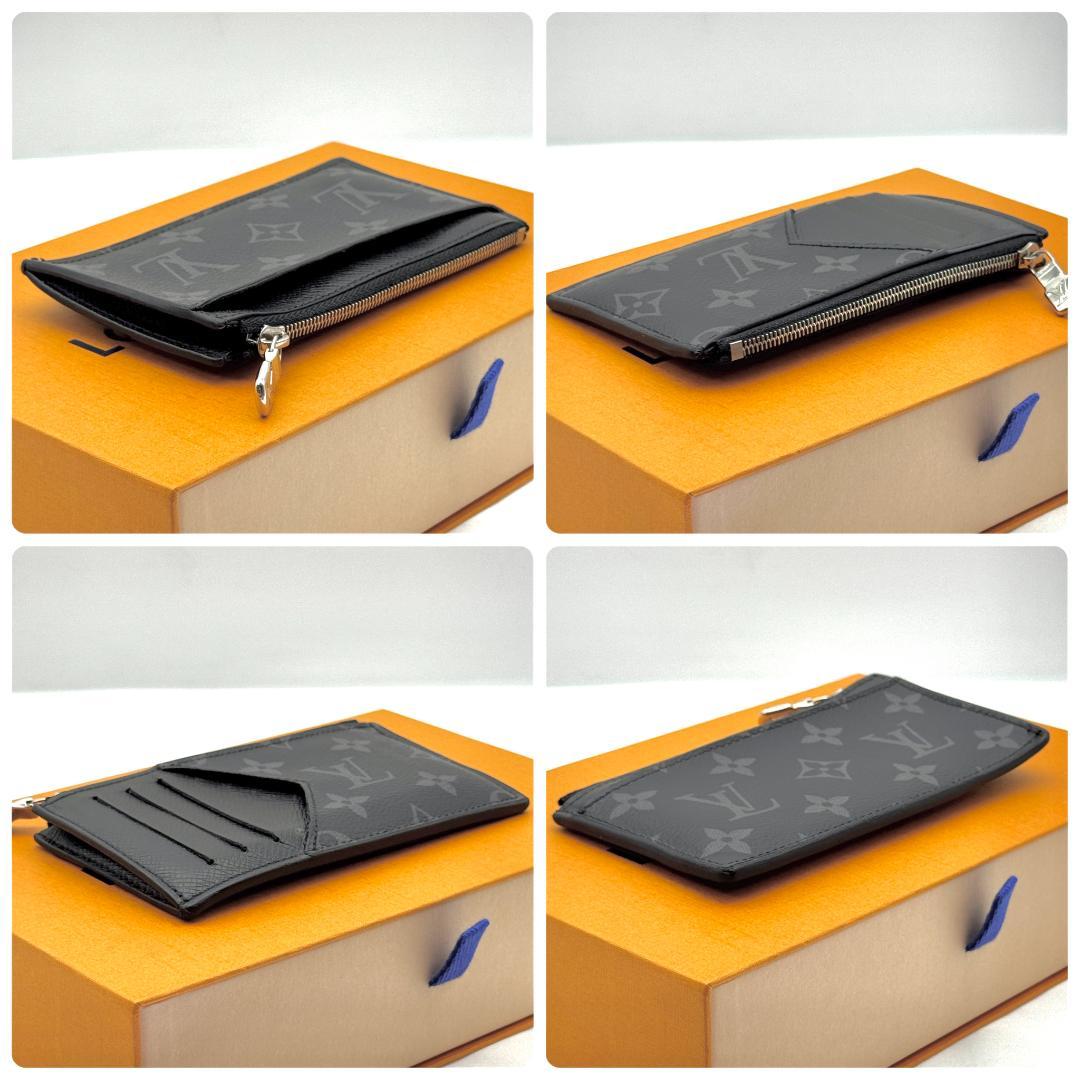 極上品 ルイヴィトン モノグラム エクリプス カード・ホルダー A242