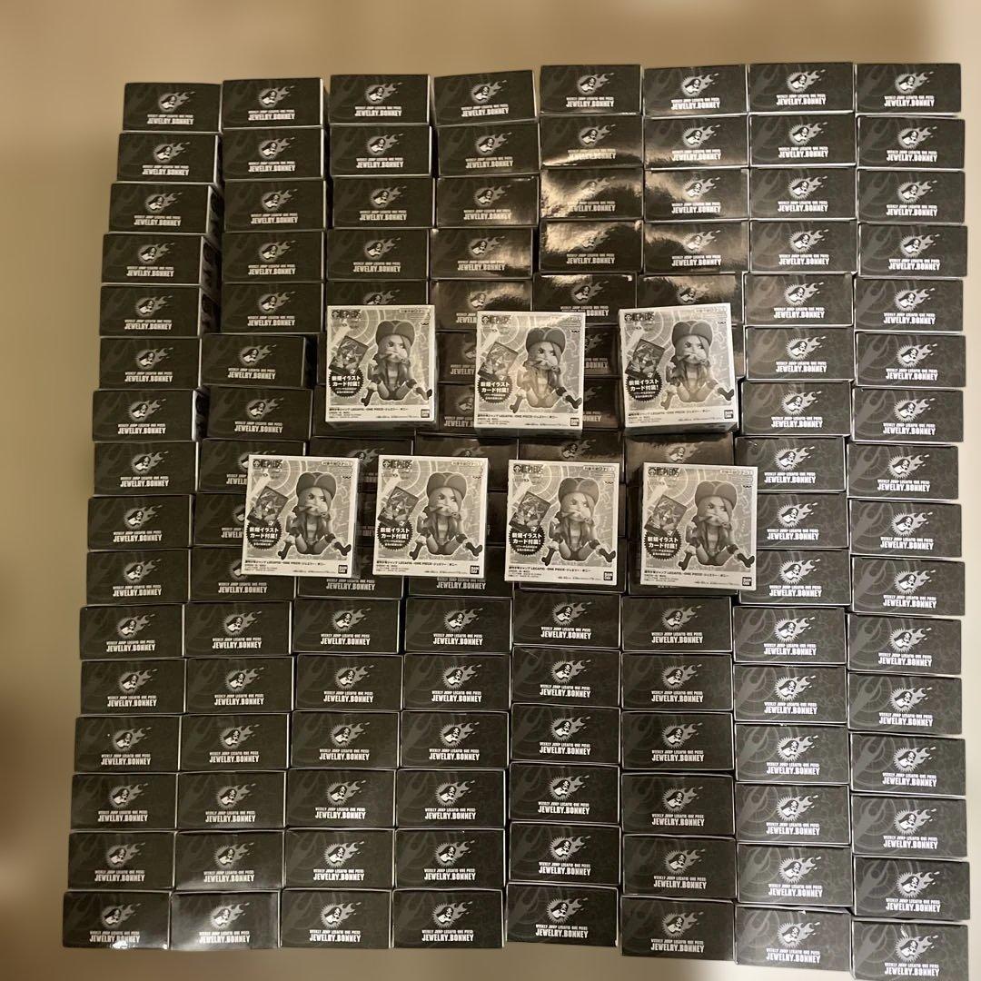 ワンピースカード　レカフィグ　フィギュア　ジュエリー・ボニー　ワーコレ