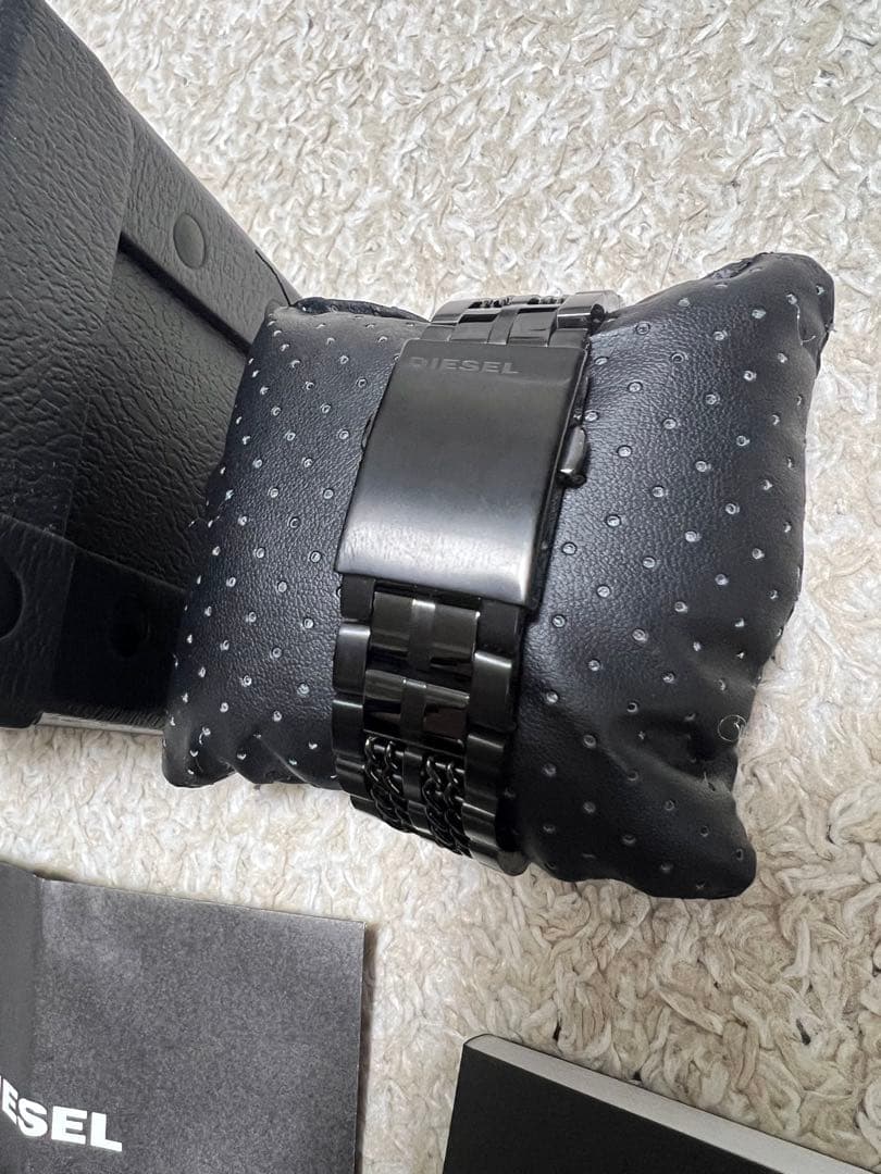 DIESEL 腕時計 DZ-4579 ブラック 箱付き