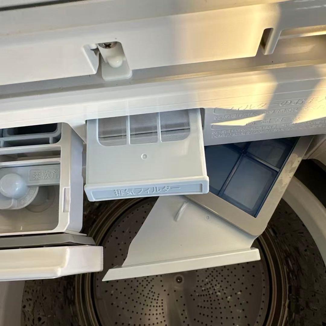 自社配送設置無料シャープ縦型乾燥洗濯機 ヒータ乾燥8kg/4.5kg 2022年