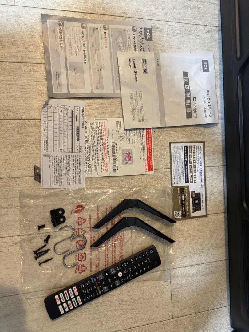 TCL 40S5400 液晶テレビ