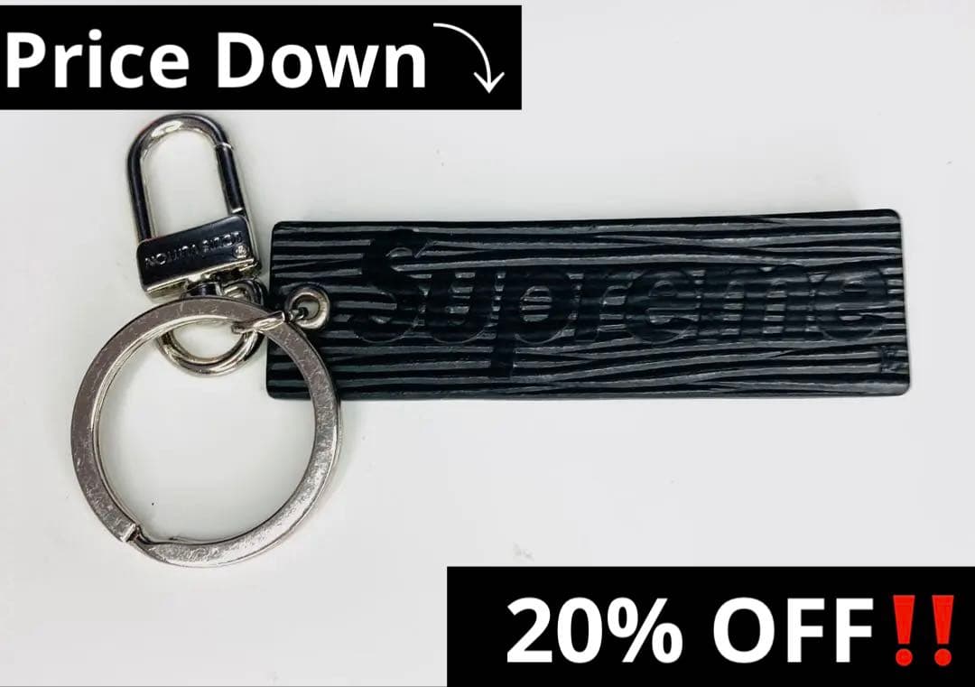 Supreme/Louis Vuitton/キーホルダー/リング/ダブルネーム