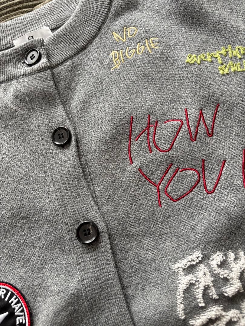 トップス JEANASIS eL+1 Graffiti Cardigan