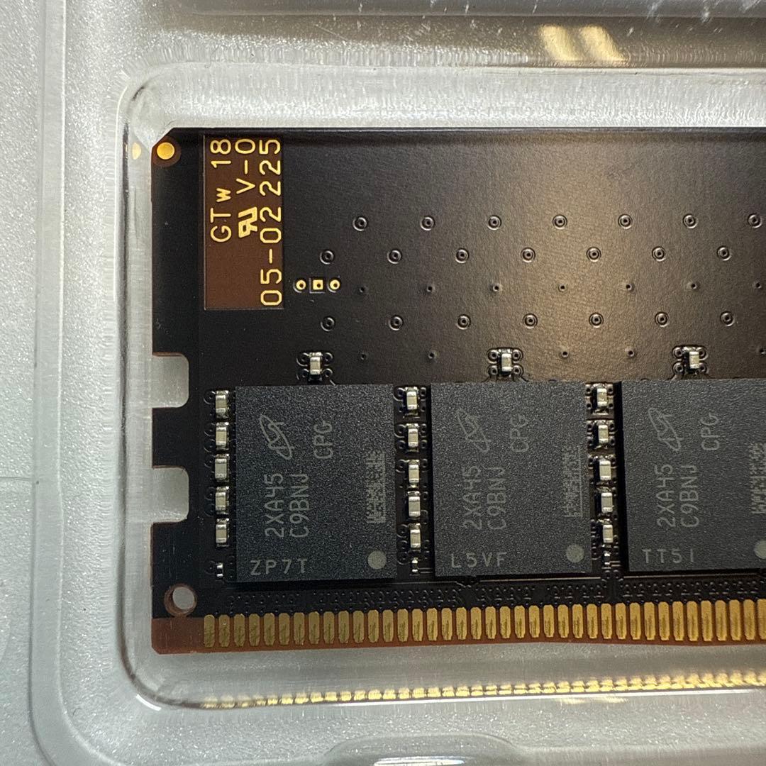 Crucial 32GB ×2枚 64GB DDR5 4800MHz メモリー