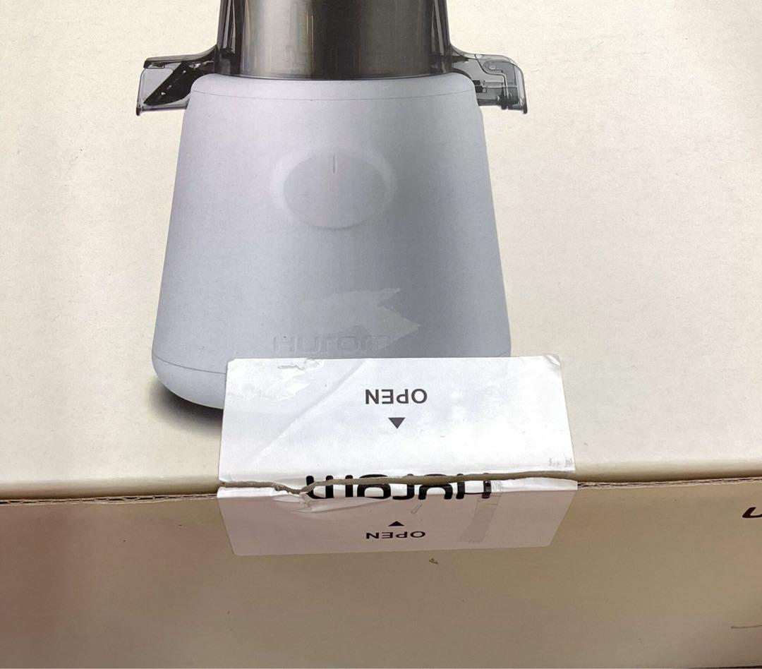 限定価格【アウトレット】　ヒューロム HUROM スロージューサー　ブルー