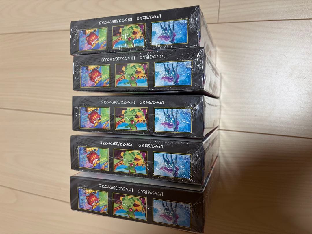 ポケモンカード インフェルノX 5BOX シュリンク付き