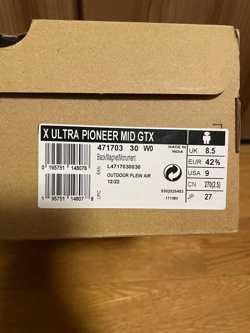 靴 SALOMON X ULTRA PIONEER MID GORE-TEX