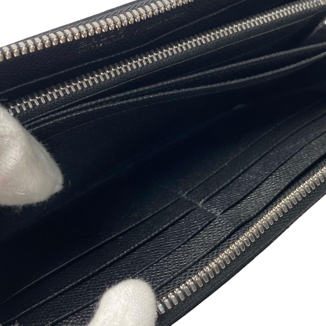 美品 バリー BALLY レザー 長財布 メンズ