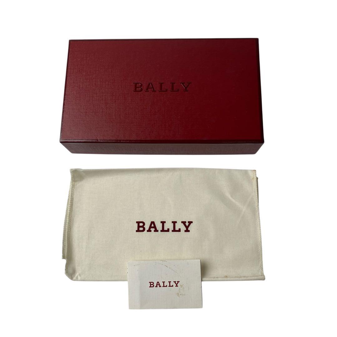 美品 バリー BALLY レザー 長財布 メンズ