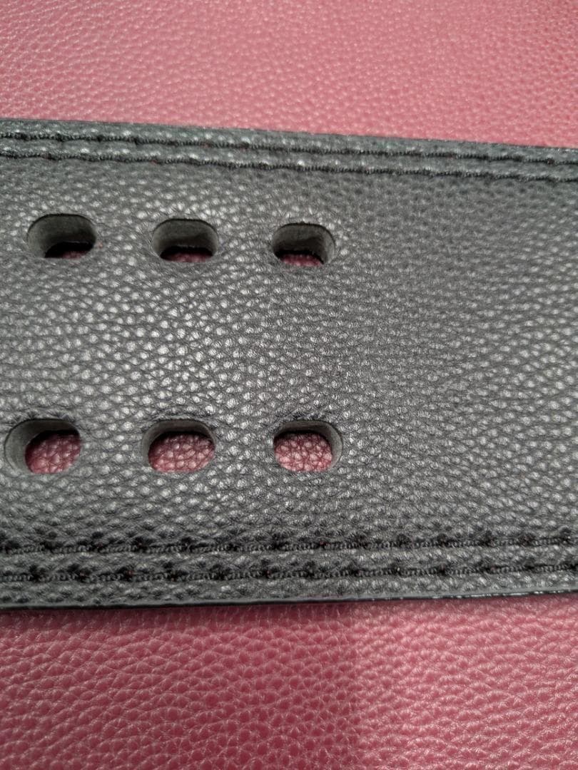 レバーアクションベルト　可変式パワーベルト オールブラック 13ｍｍ Sサイズ