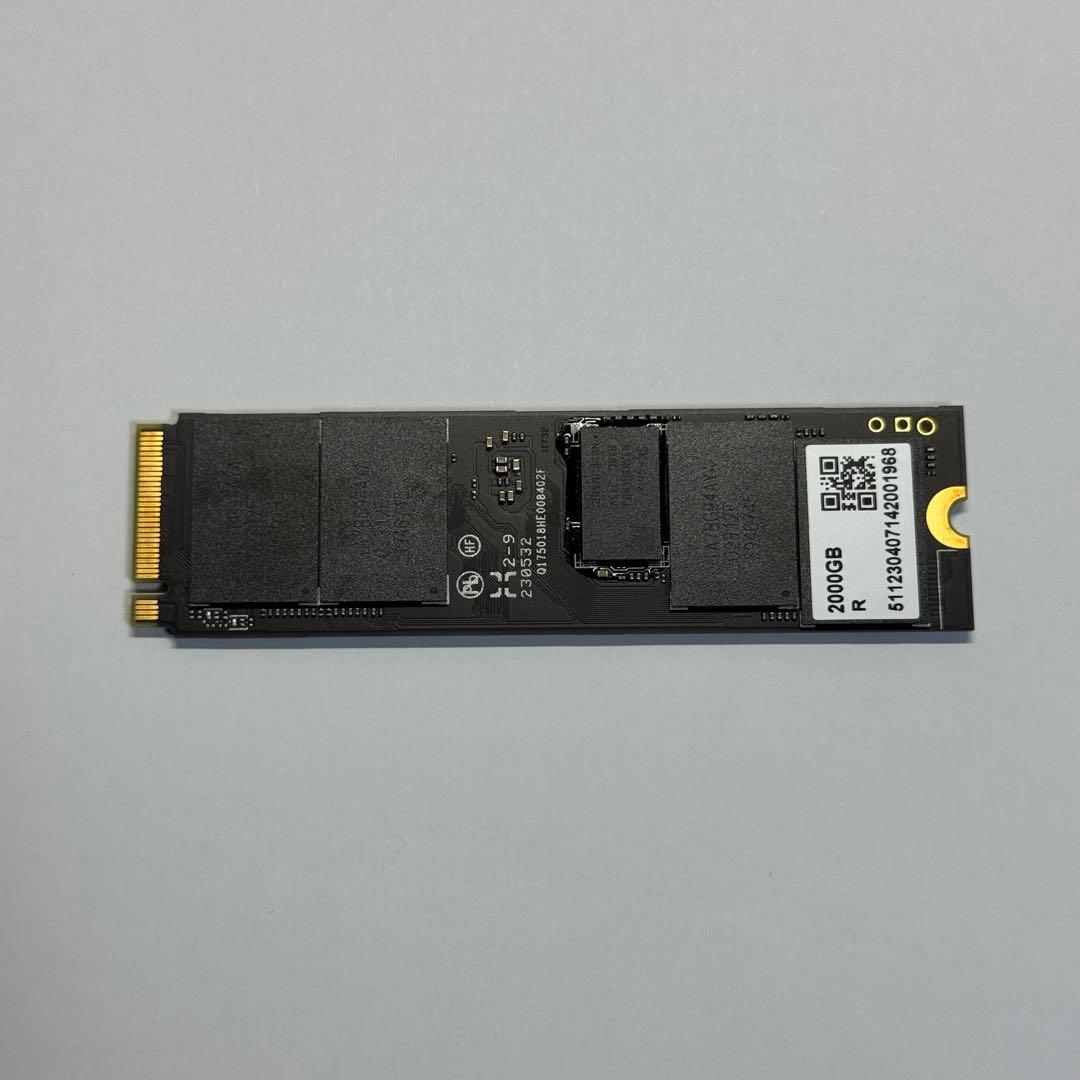 【ほぼ未使用】Nexstorage SSD NE1N2TB