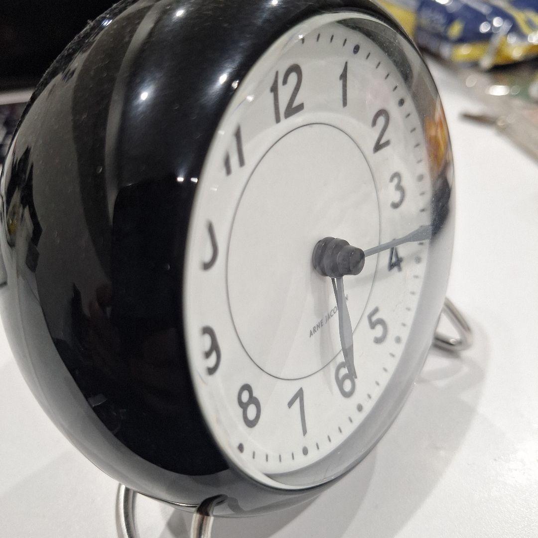 Arne Jacobsen アルネ ヤコブセン 置時計 黒