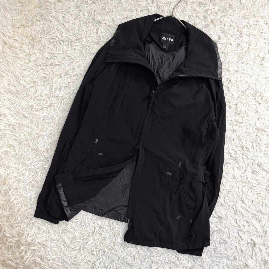 16085✨Y-3 ワイスリー 多機能 ナイロンジャケット ブラック