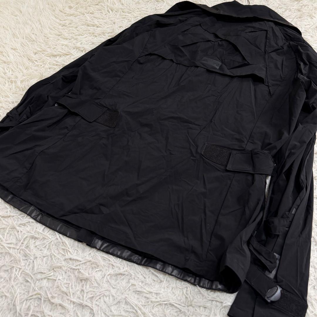 16085✨Y-3 ワイスリー 多機能 ナイロンジャケット ブラック