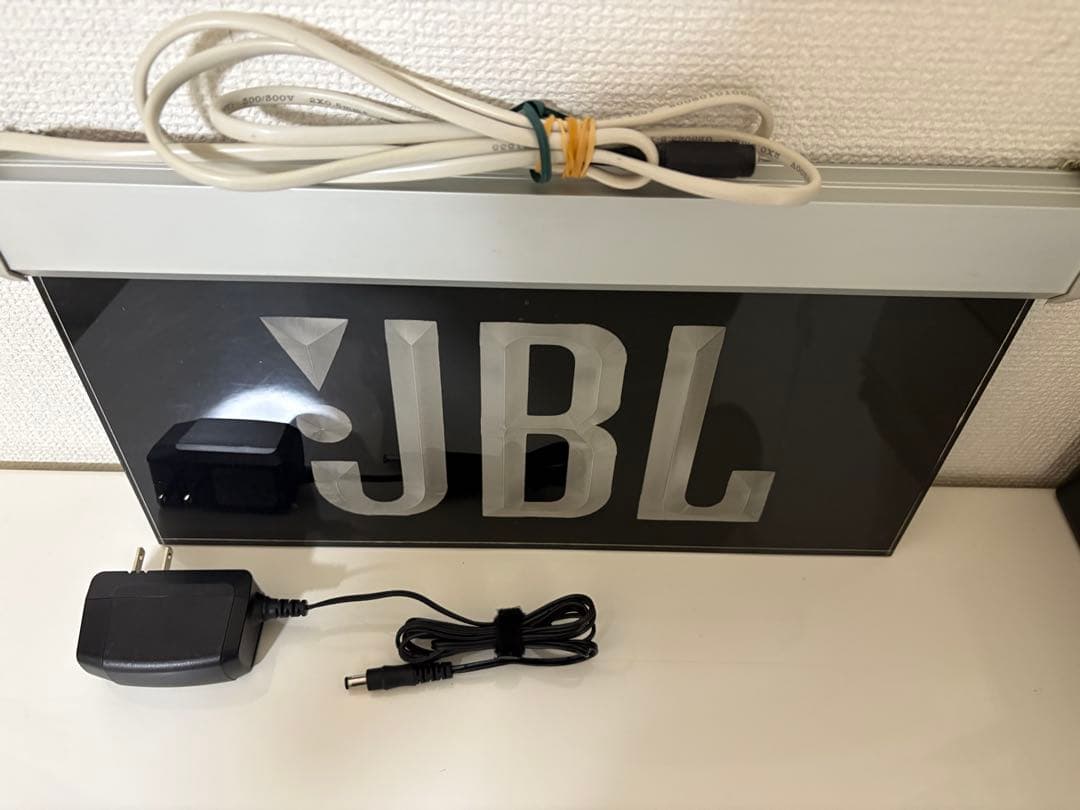 【希少・動作確認済】JBL 吊り下げ式　ライトサイン 赤　本体