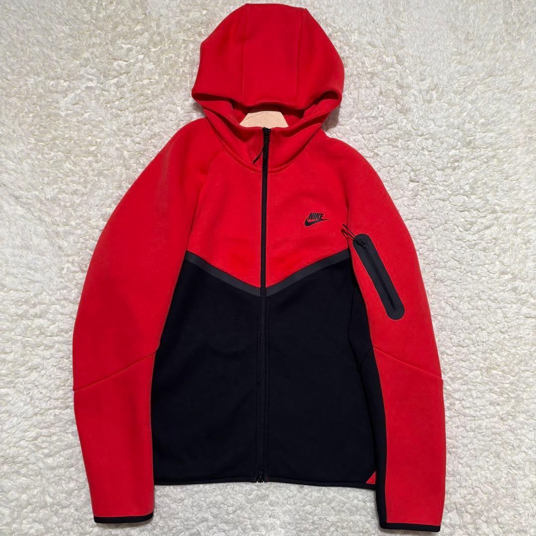 希少✨NIKE テックフリース BIGサイズ セットアップ レッド ブラック