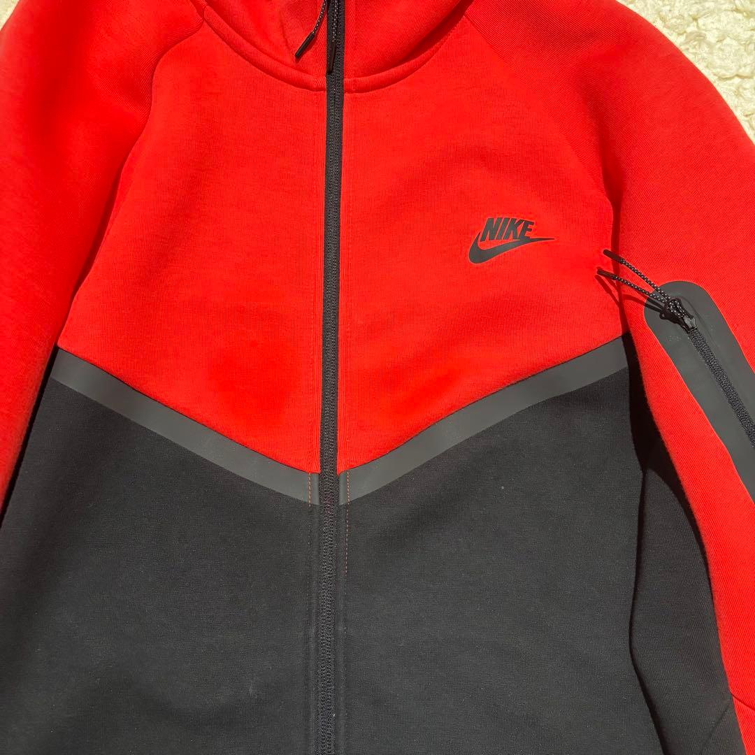 希少✨NIKE テックフリース BIGサイズ セットアップ レッド ブラック