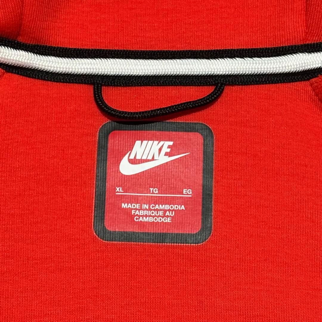 希少✨NIKE テックフリース BIGサイズ セットアップ レッド ブラック