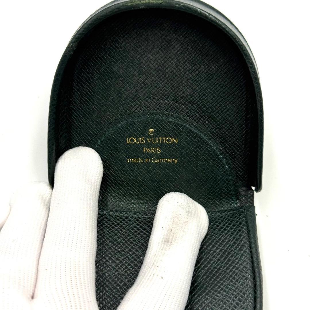 【希少ドイツ製】ルイヴィトン タイガ グリーン ケース 正規品