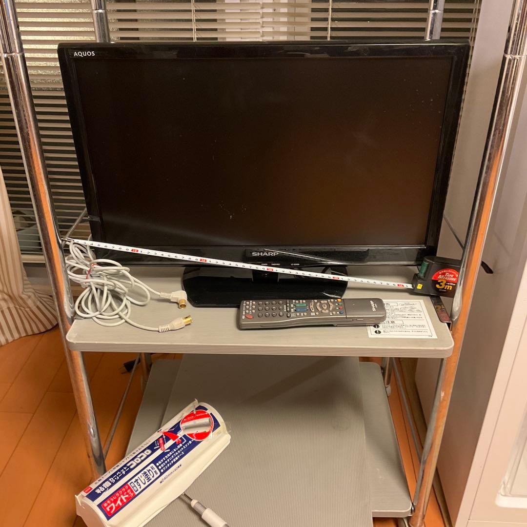 手渡し限定⭐️新生活6点セット レンジ テレビ 冷蔵庫 ホットプレート 湯沸 収納