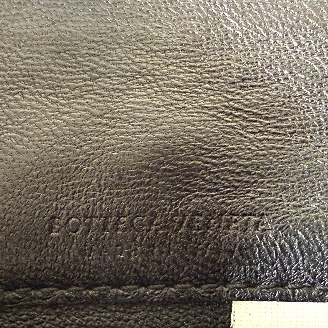 ボッテガヴェネタ名刺入れ マルチケース イントレチャート ブラック レザー