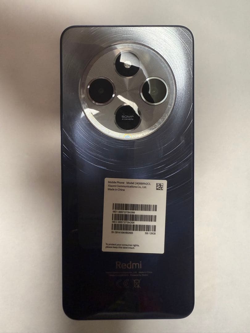 Redmi 10X Pro ダークブルー 4カメラ