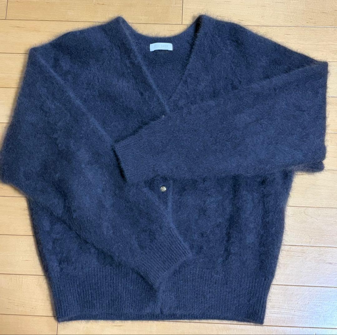トゥモローランドBallsey フラッフィーヤーン Vネックカーディガン