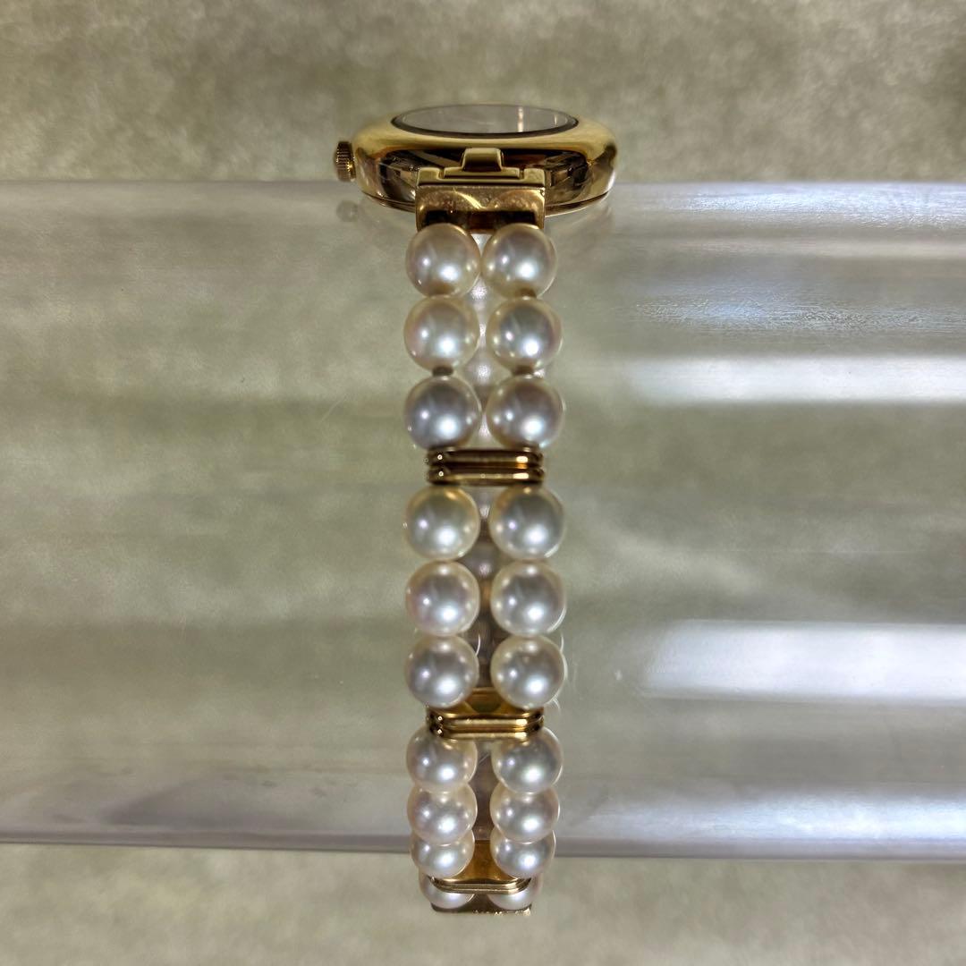 MIKIMOTO JAL パール 真珠 腕時計　電池交換済み