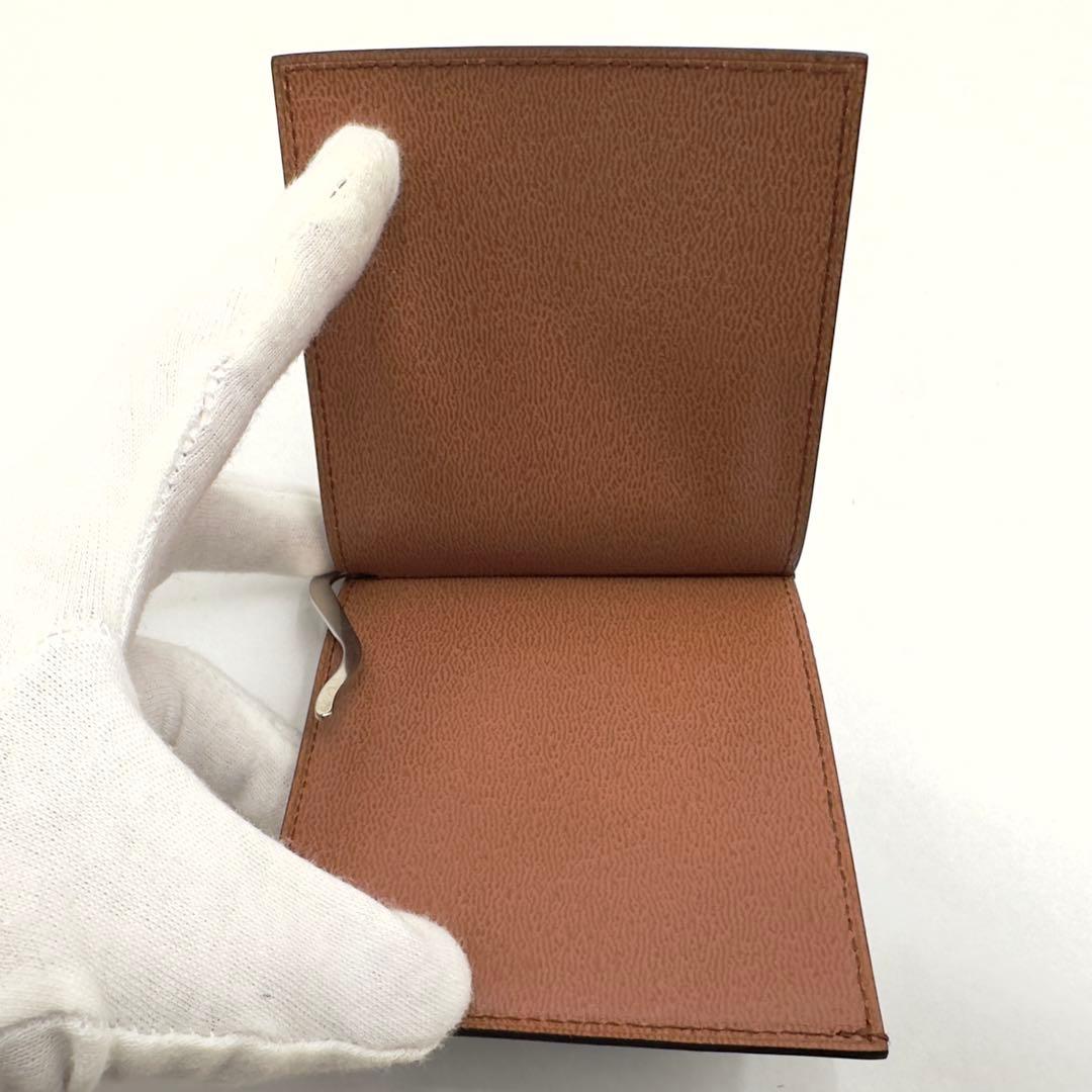 ★鑑定済★美品★dunhill★マネークリップ二つ折り財布ウォレットさいふサイフ