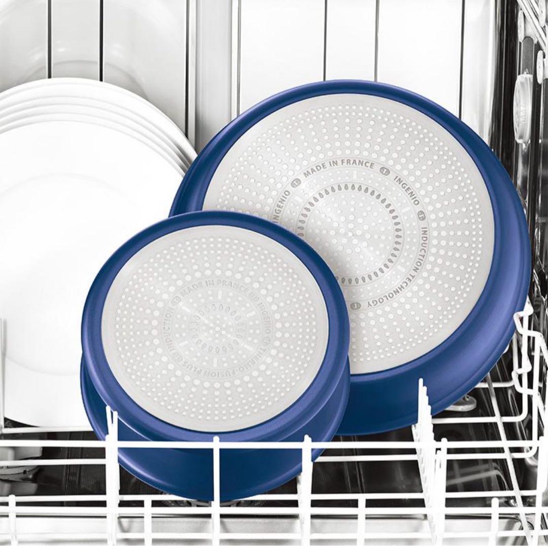 【新年新品】ティファール　ソースパン　アンリミテッドIH 蓋付き重ねて収納計6点