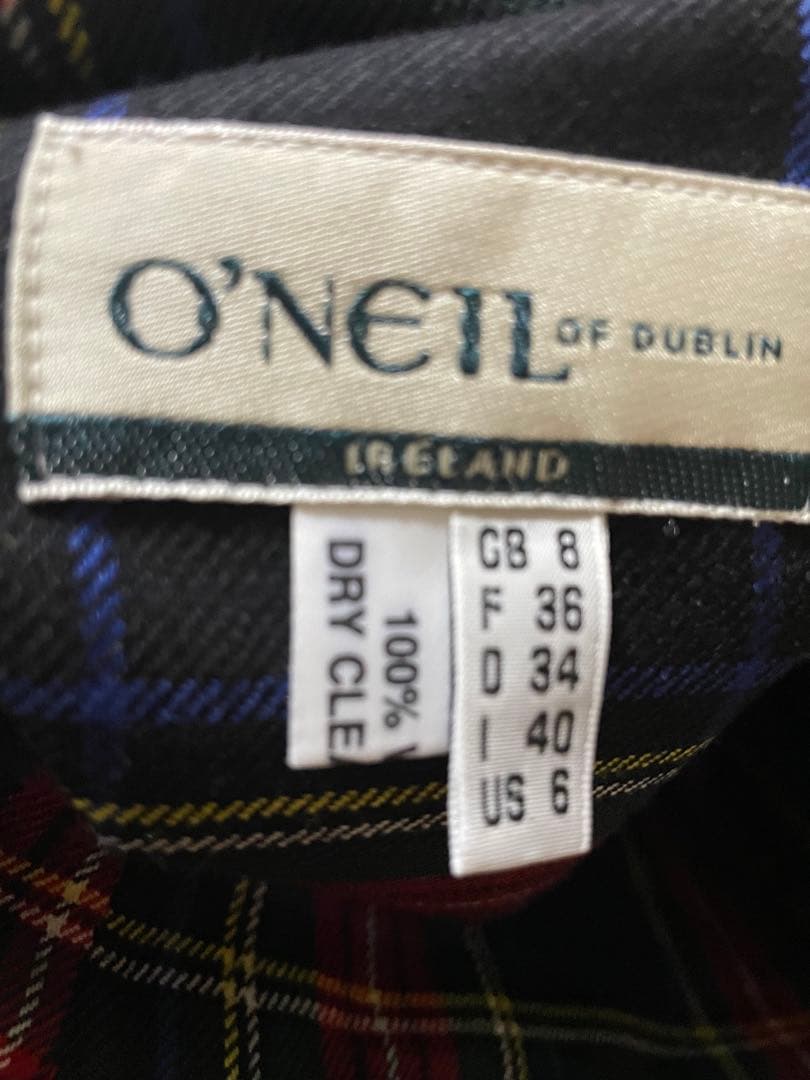 O'NEIL of DUBLIN オニールオブダブリン Aライン キルトスカート