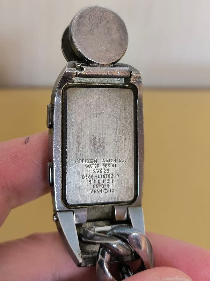 【希少】シチズン「インディペンデント」（シルバー925限定／安室奈美恵モデル）