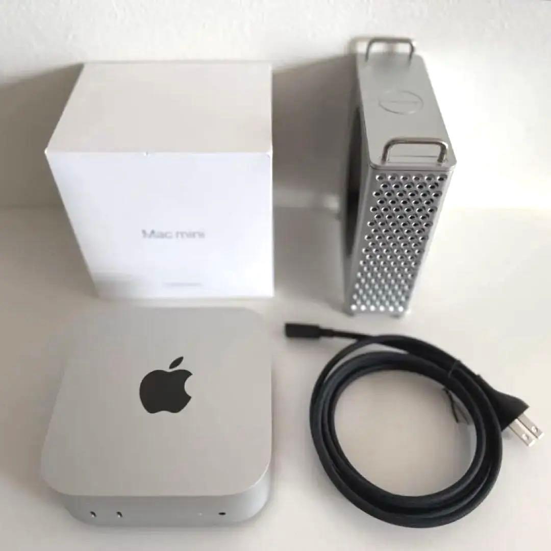 【新品同様・ケース付】 Apple Mac mini M4 16GB 256GB