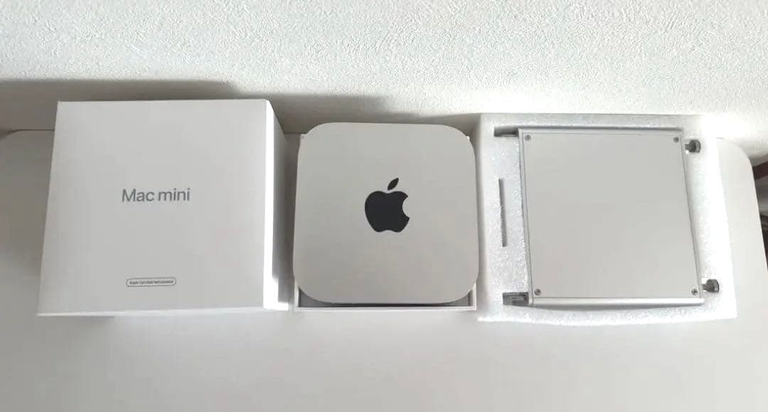 【新品同様・ケース付】 Apple Mac mini M4 16GB 256GB