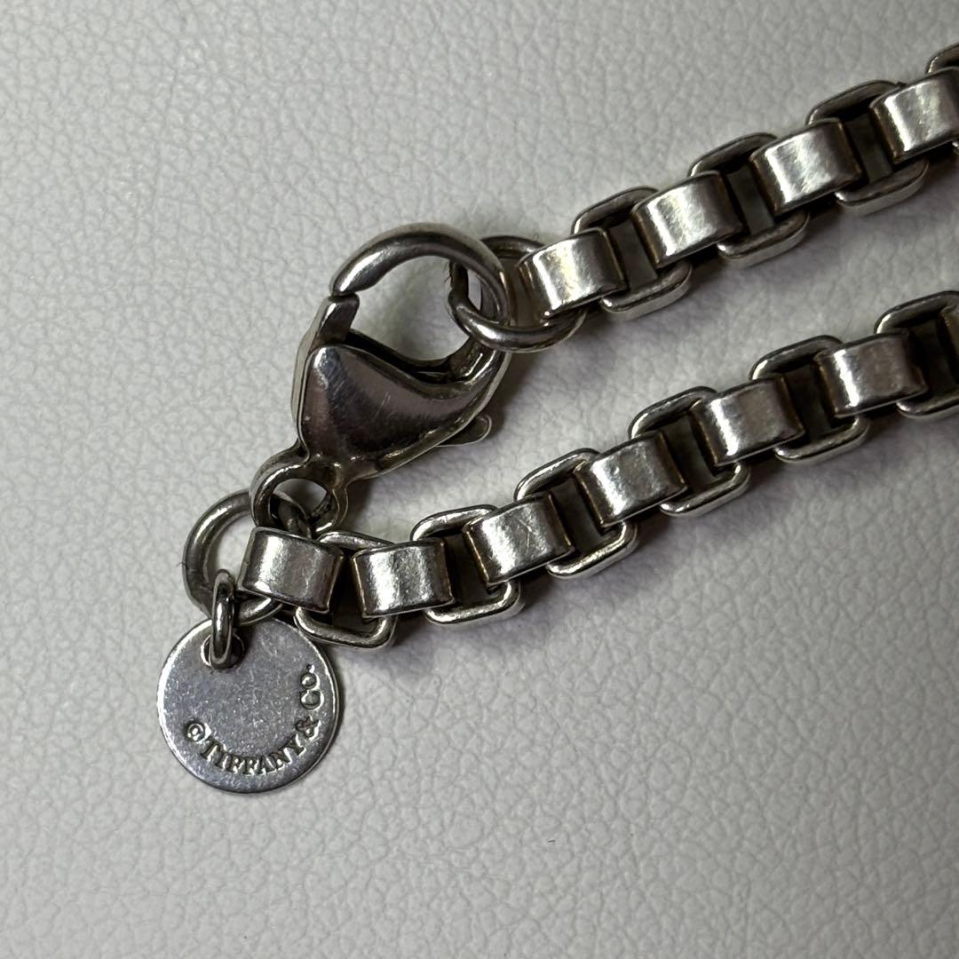 Tiffany & Co. シルバーチェーンブレスレット 長さ19cm