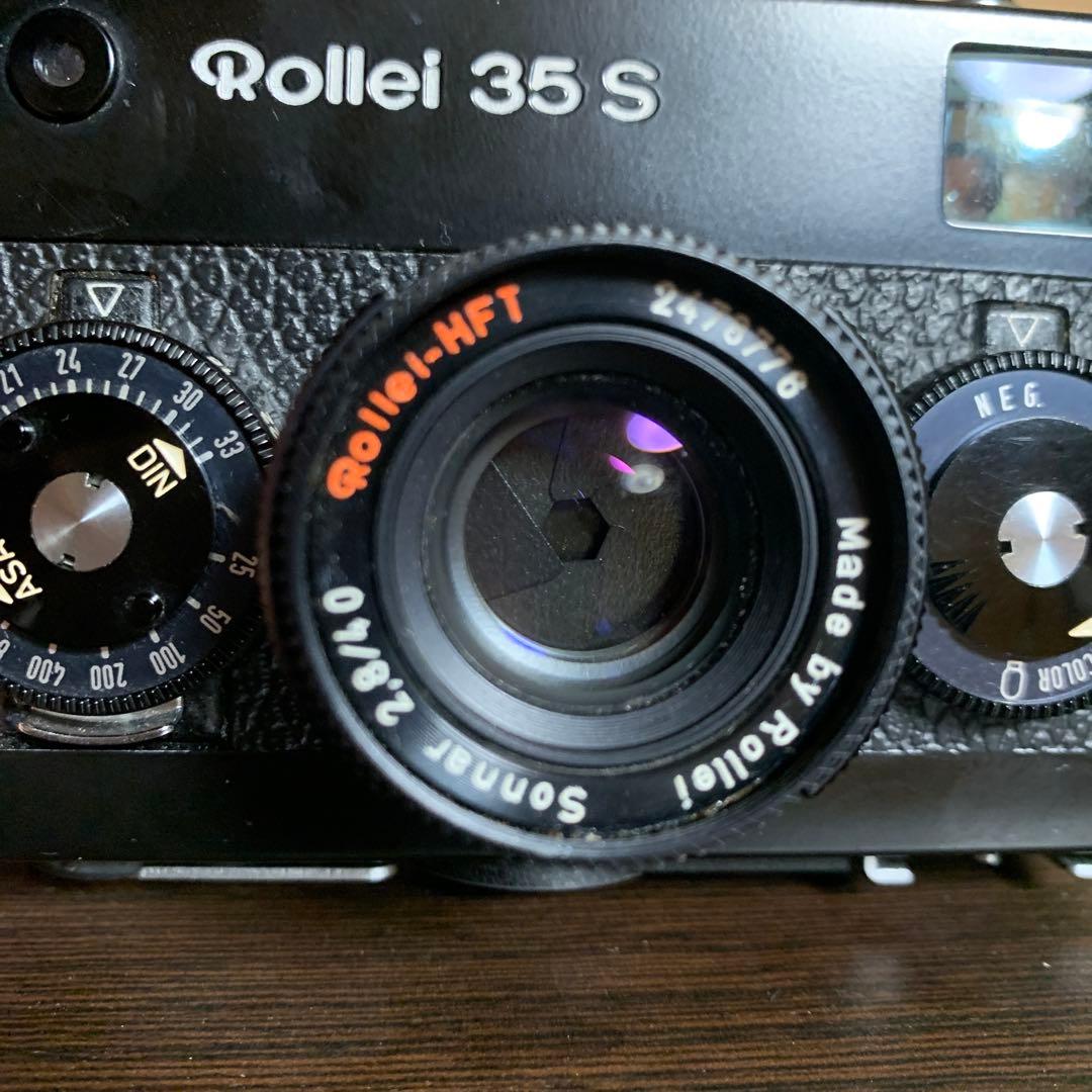 ローライ　Rollei 35 S フィルムコンパクトカメラ　ブラック　即日発送
